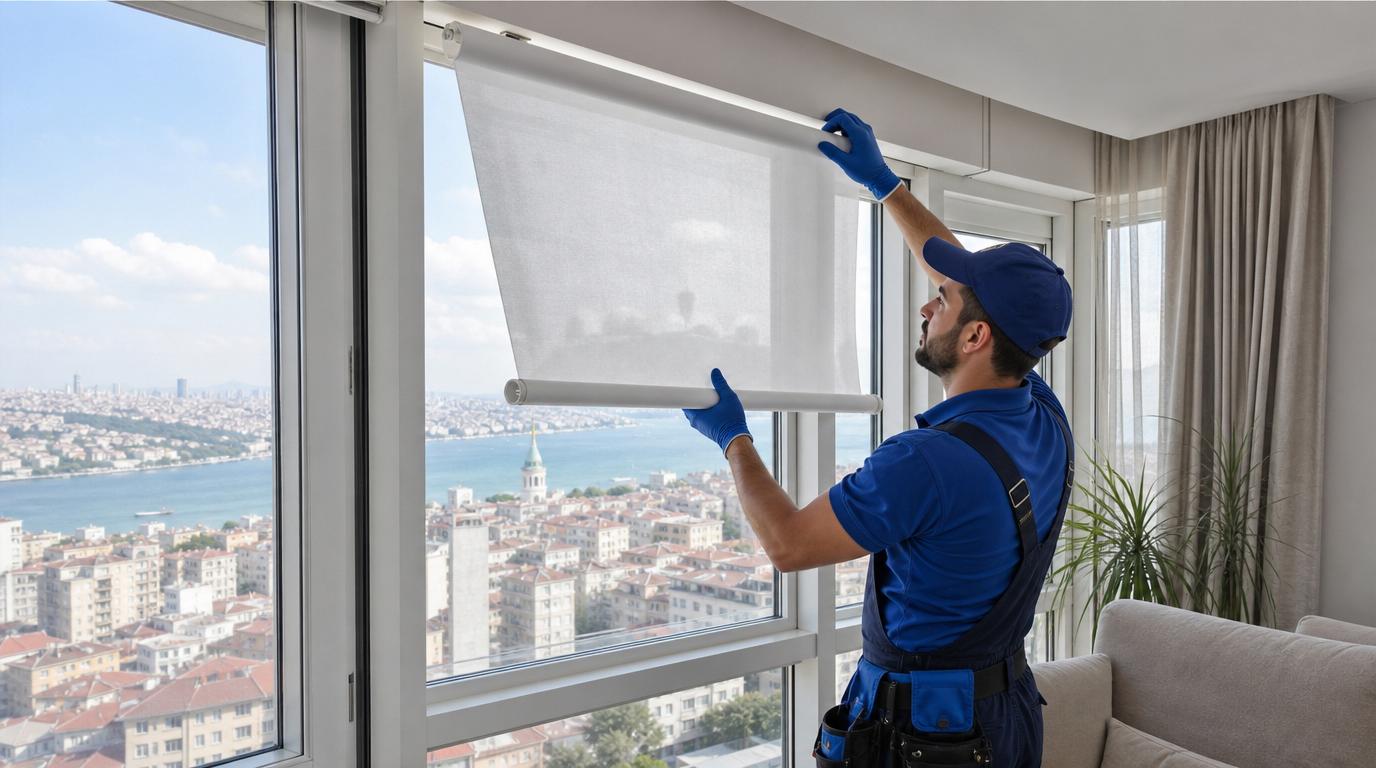 İstanbul’da söküp takma dahil stor perde yıkama hizmeti